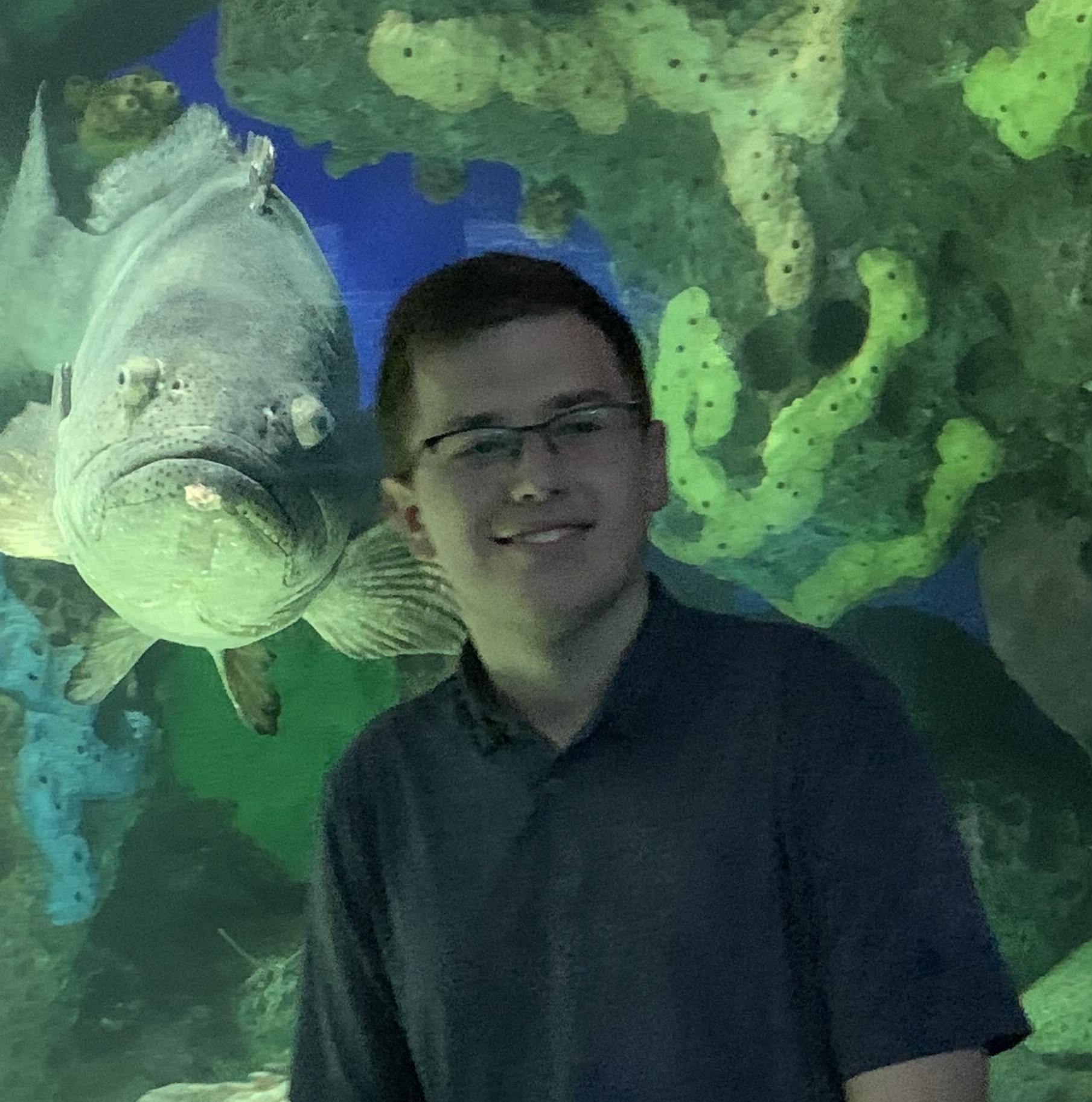 Me at Ripley's Aquarium, Toronto